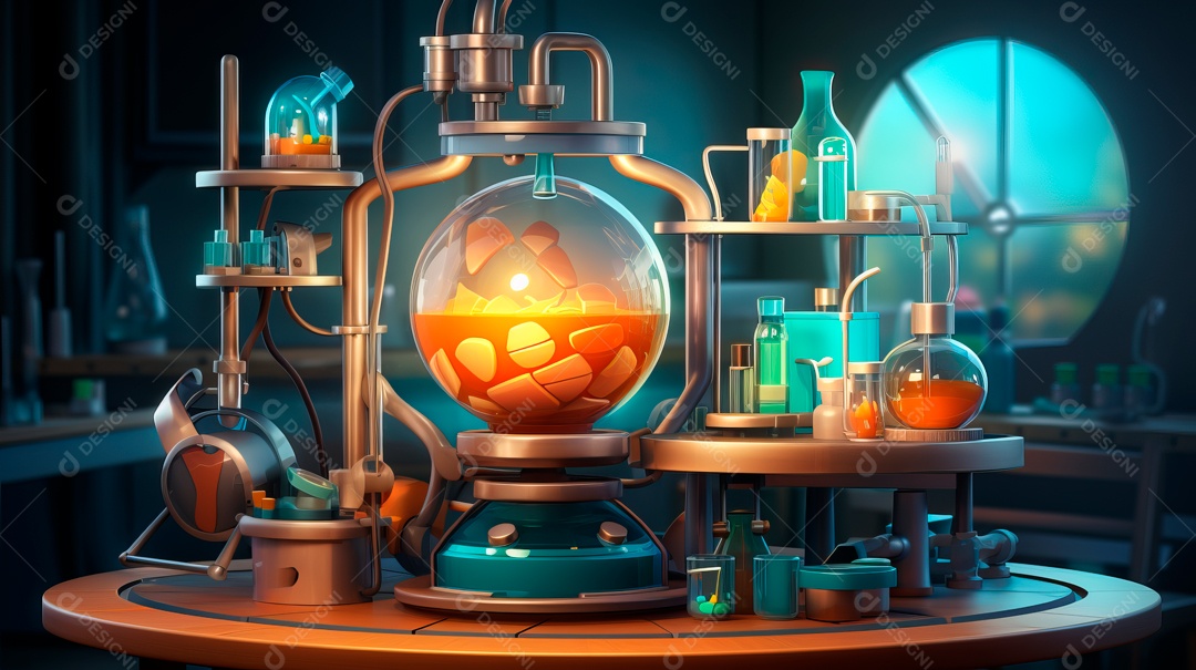 Laboratório de ciências de desenhos animados em 3D do Dia Nacional da Ciência, 8 de julho IA generativa.