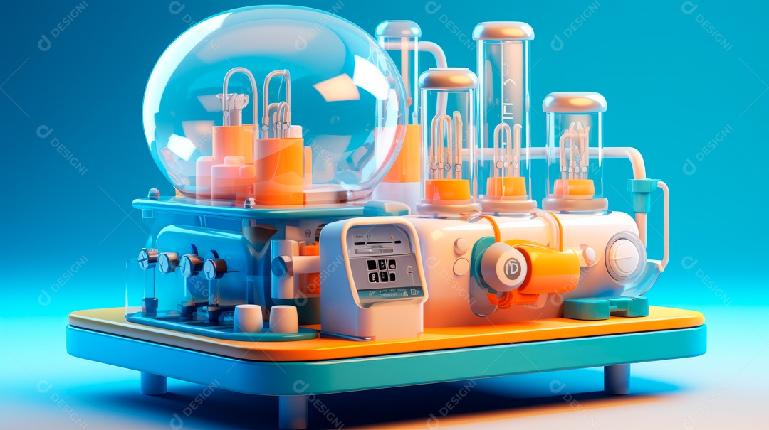 Laboratório de ciências de desenhos animados em 3D do Dia Nacional da Ciência, 8 de julho IA generativa.