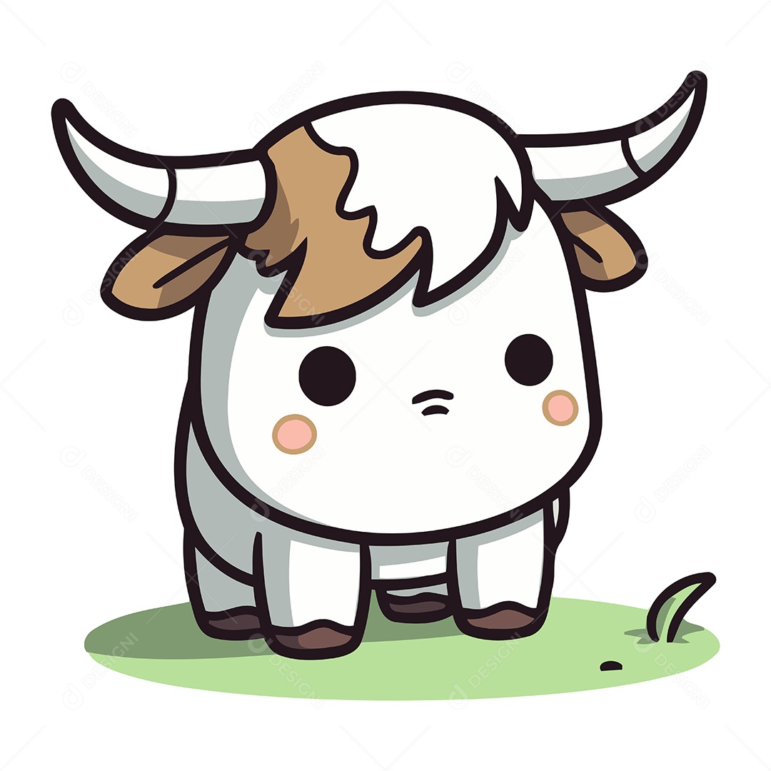 Iaque de Desenho Animado Ilustração Vetor EPS