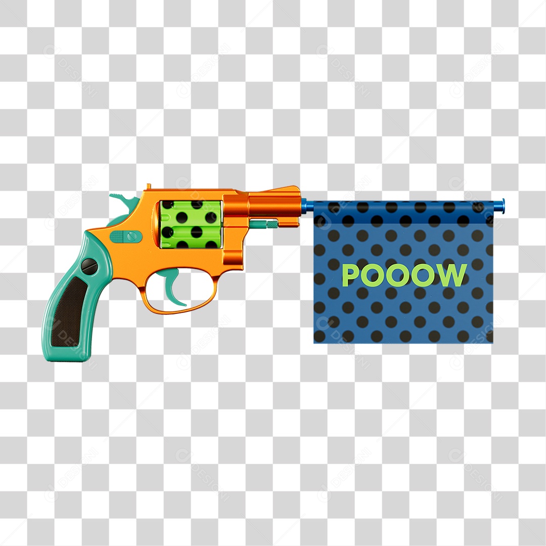 Arma de Brinquedo PNG Transparente