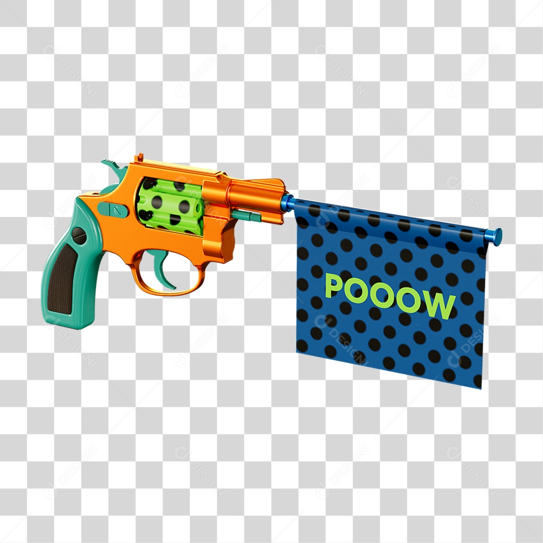 Arma de Brinquedo PNG Transparente