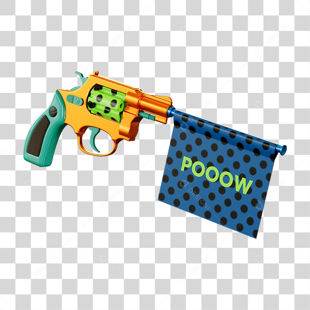 Arma de Brinquedo PNG Transparente