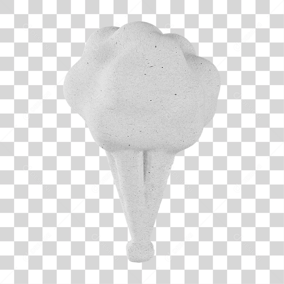 Fumaça em 3D PNG Transparente