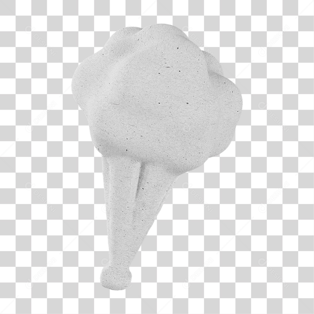 Fumaça em 3D PNG Transparente