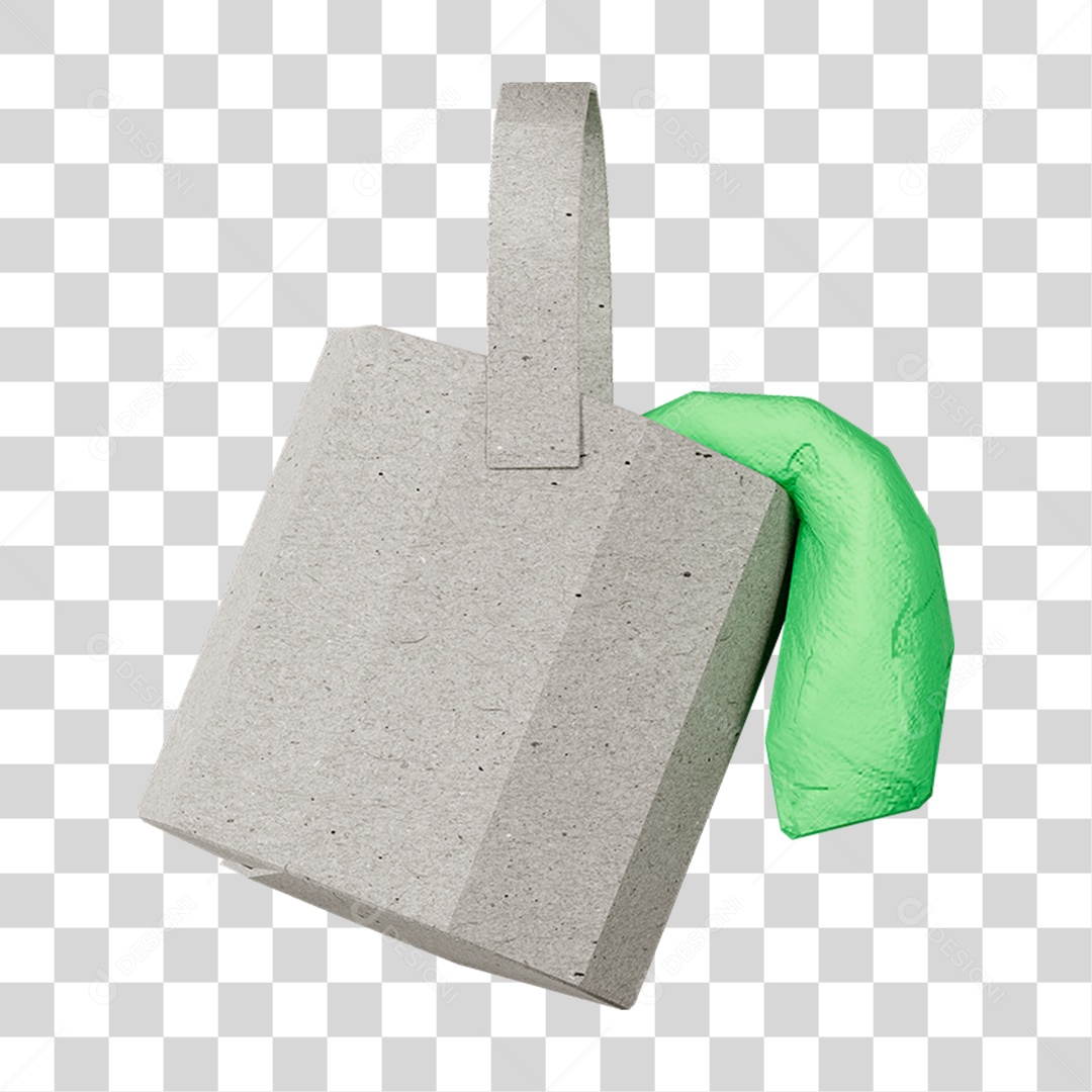 Lata de Tinta 3D PNG Transparente