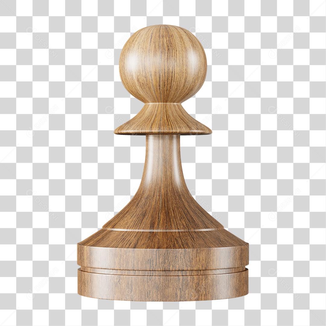 Peão Peça de Xadrez PNG Transparente