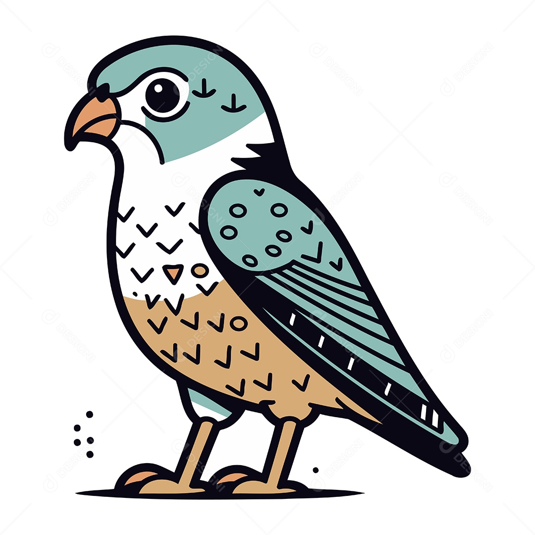 Peneireiro de Desenho Animado Ilustração Vetor EPS