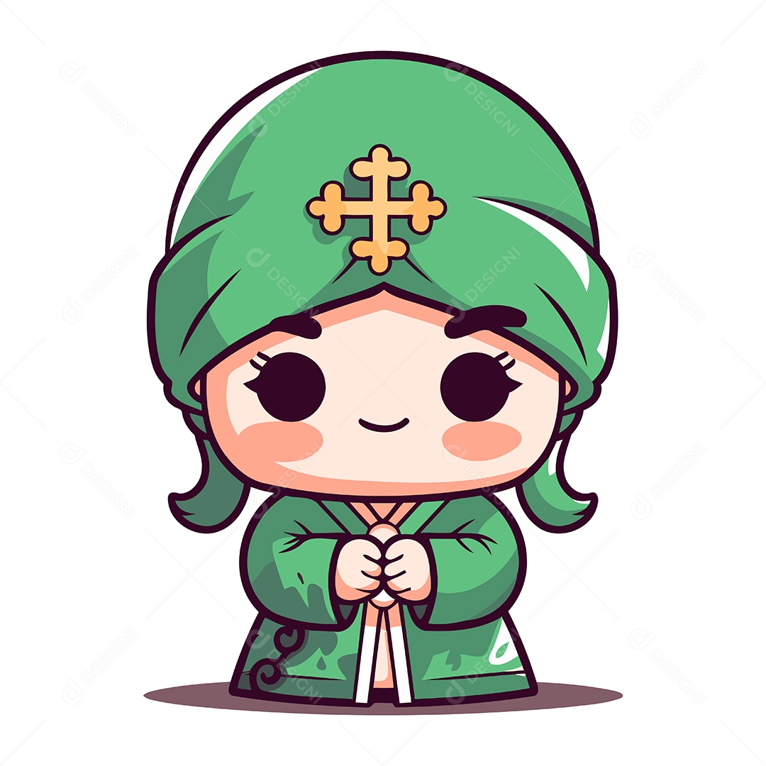 Personagem de Desenho Animado Ilustração Vetor EPS