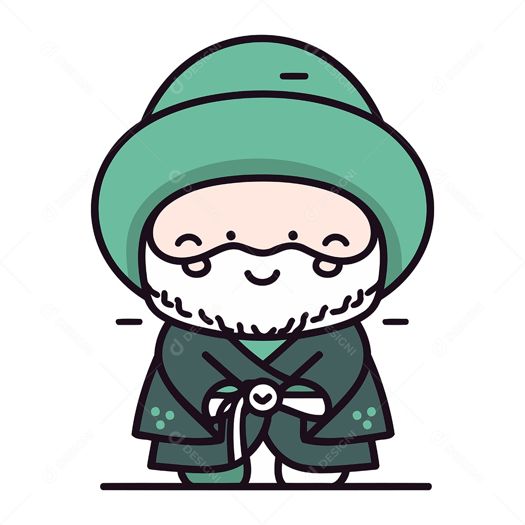 Personagem de Desenho Animado Ilustração Vetor EPS