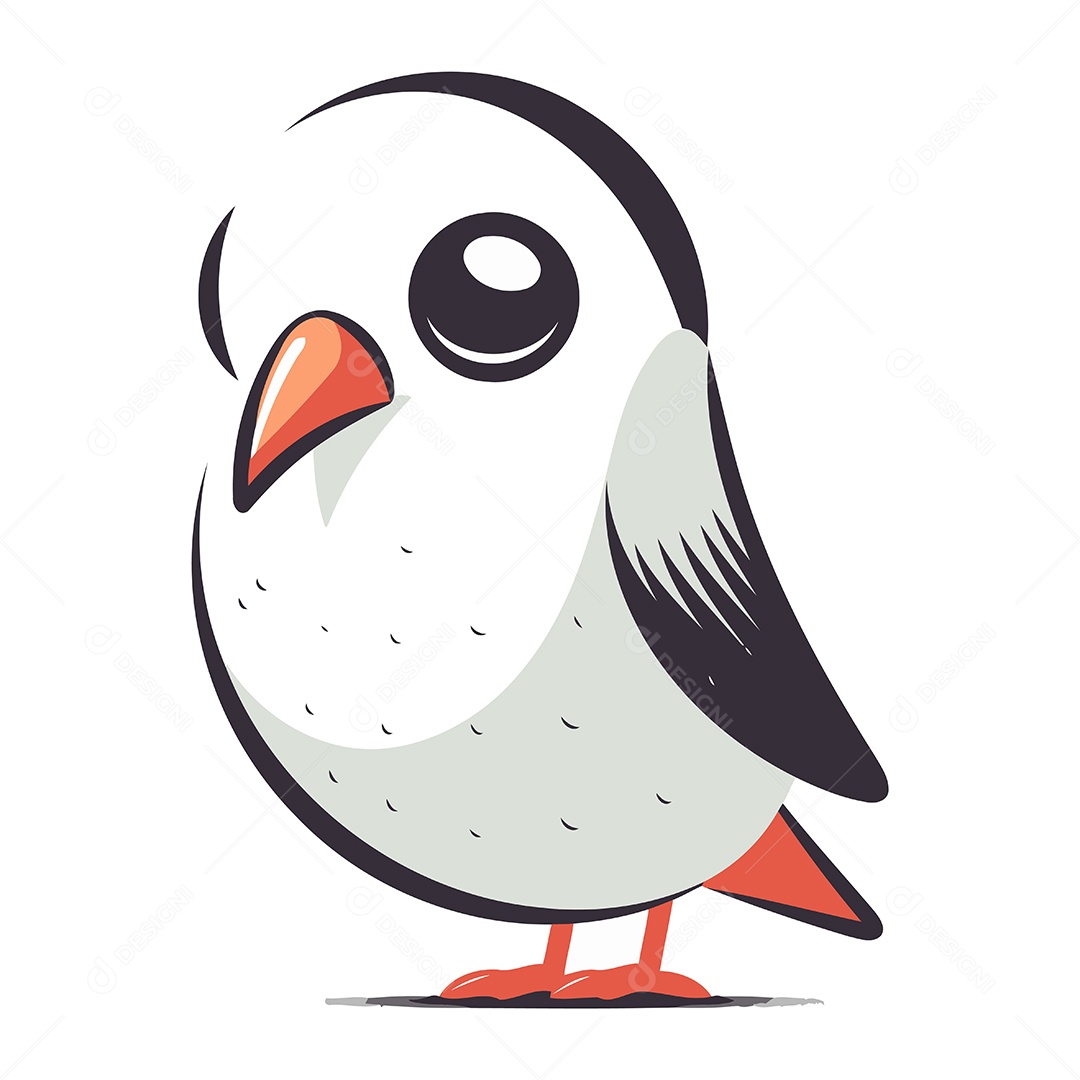 Desenho Animado de Animal Ilustração Vetor EPS