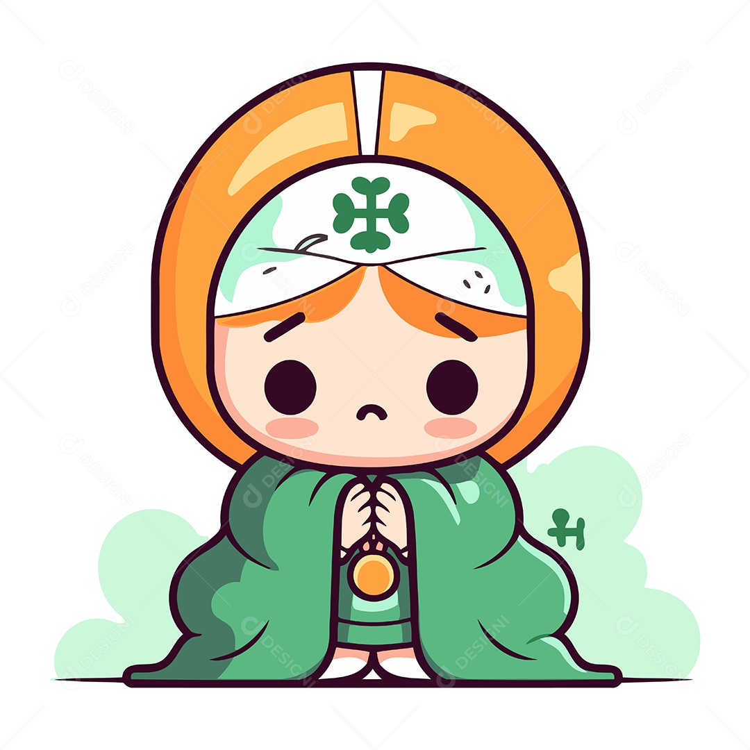 Personagem de Desenho Animado Ilustração Vetor EPS