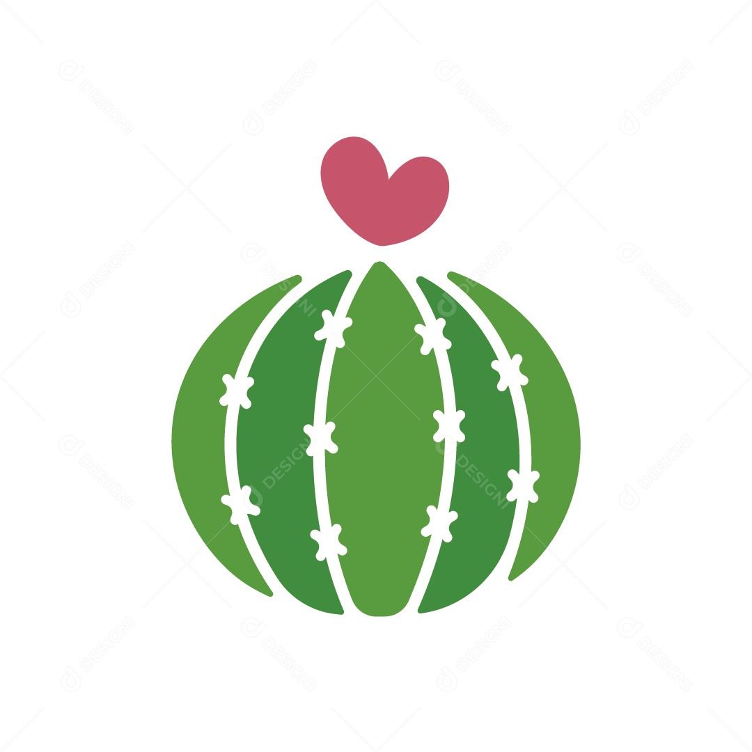 Cacto Ilustração Vetor EPS