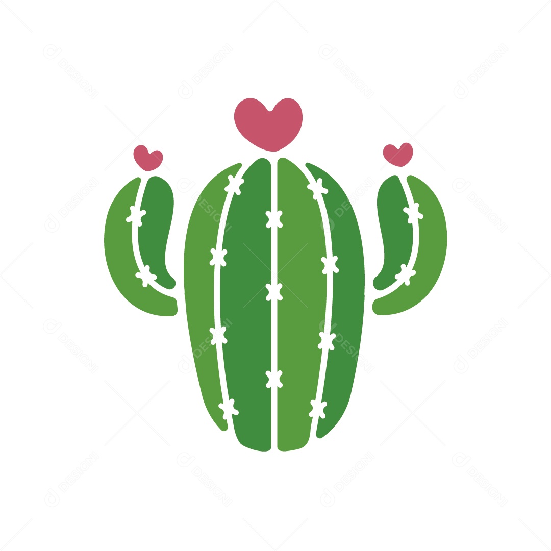 Cacto Ilustração Vetor EPS