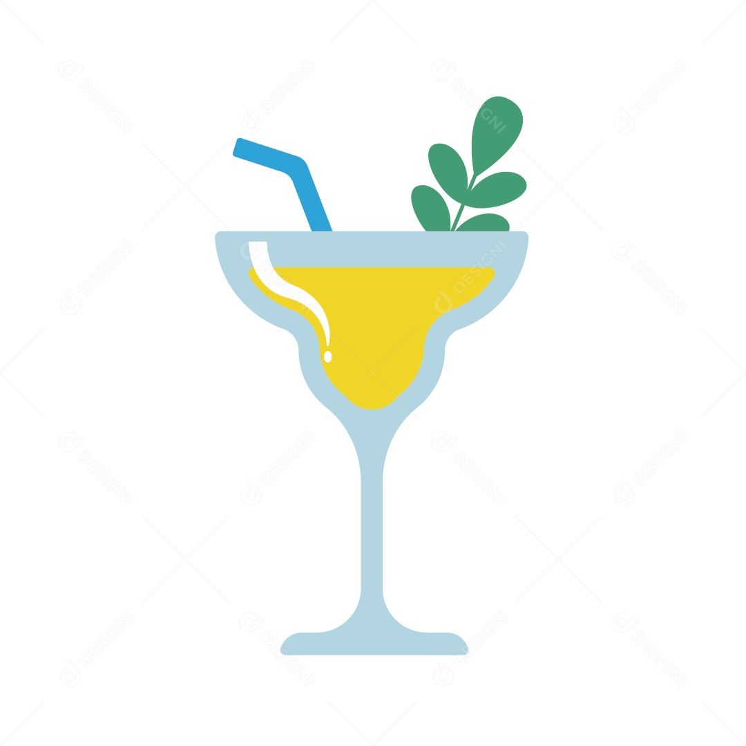 Coquetel Ilustração Vetor EPS
