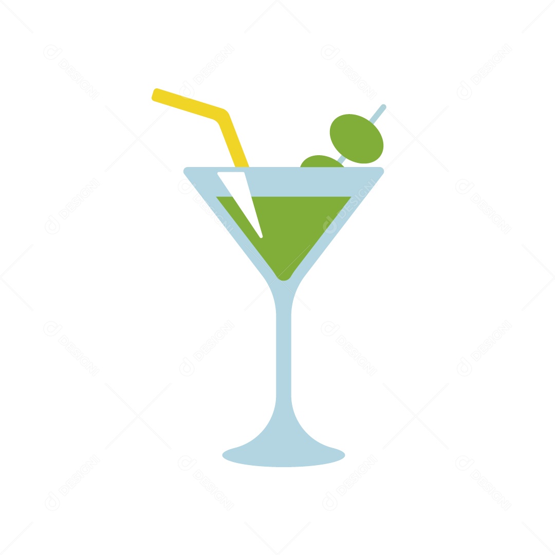 Coquetel Ilustração Vetor EPS