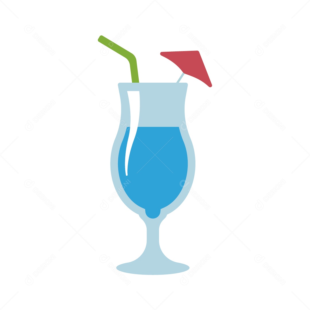 Coquetel Ilustração Vetor EPS