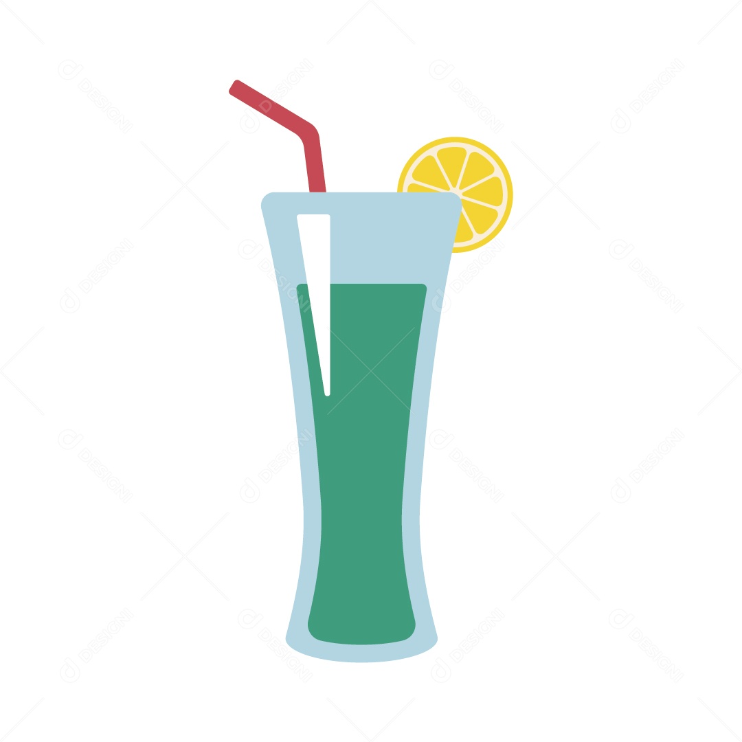 Coquetel Ilustração Vetor EPS
