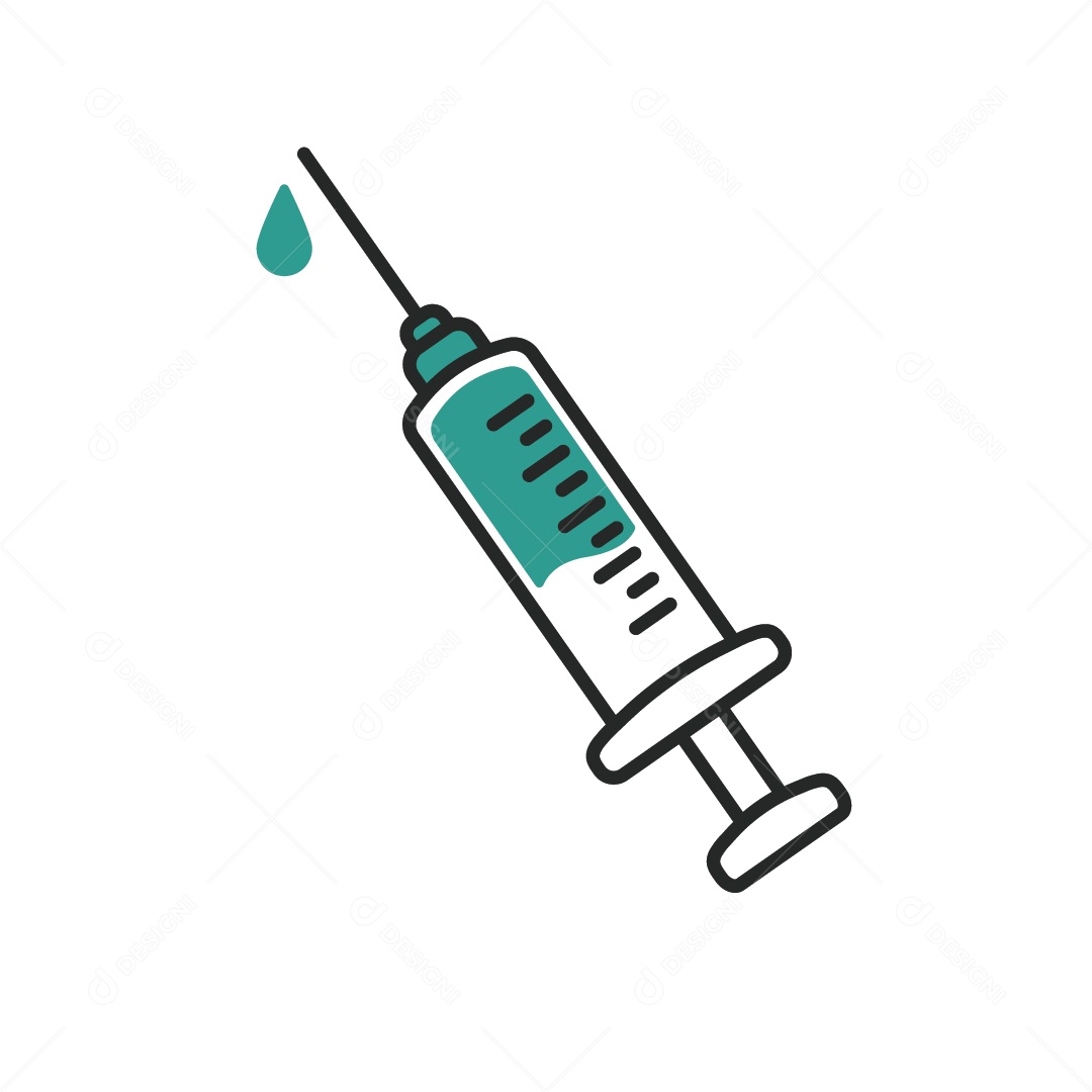 Seringa Ilustração Vetor EPS