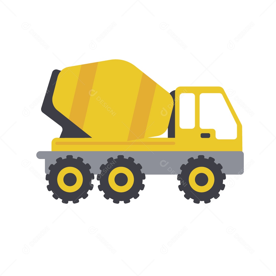 Ícone de Maquinas Pesadas Ilustração Vetor EPS