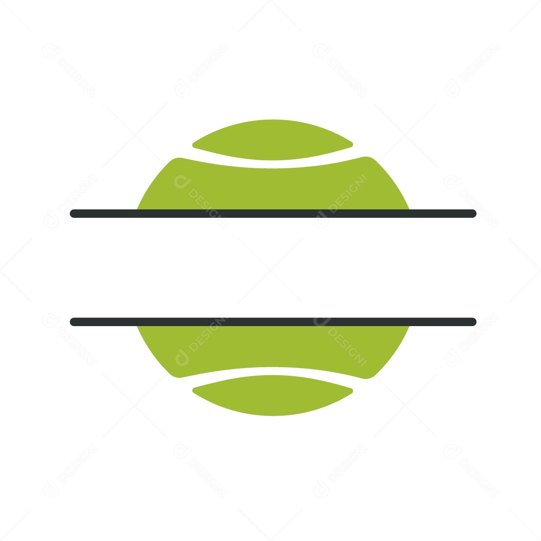 Bola de Tênis Ilustração Vetor EPS