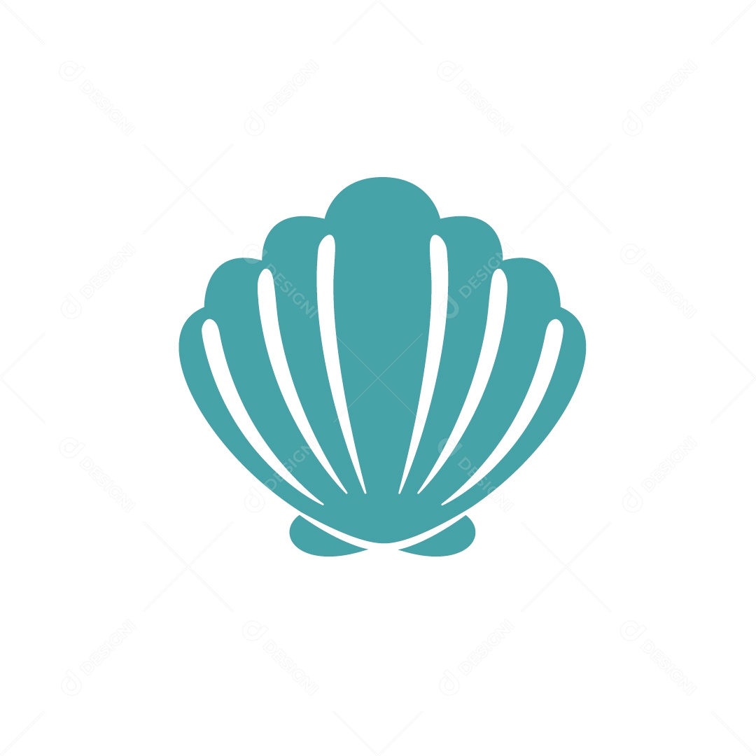 Concha Ilustração Vetor EPS