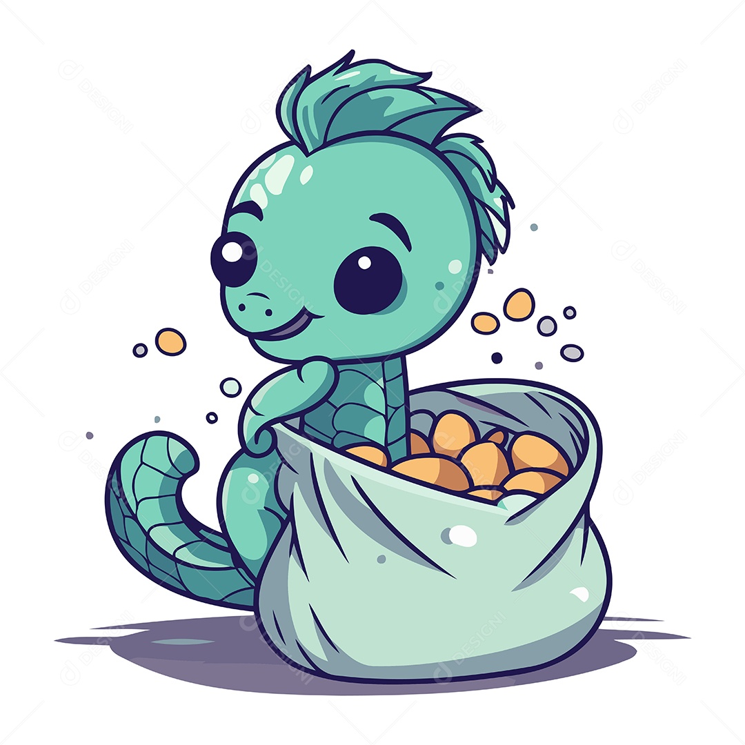 Desenho Animado de Animal Ilustração Vetor EPS