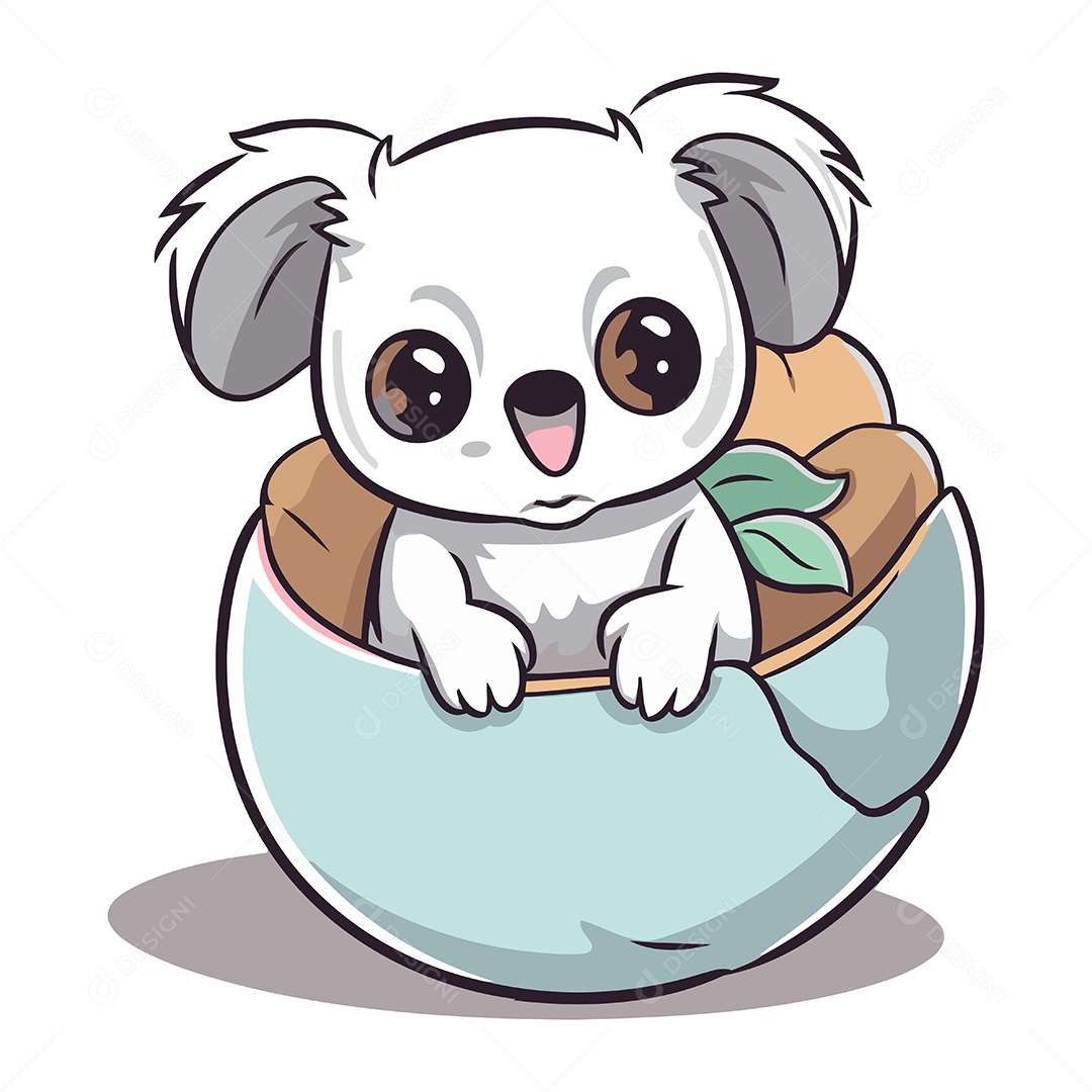 Desenho Animado de Animal Ilustração Vetor EPS