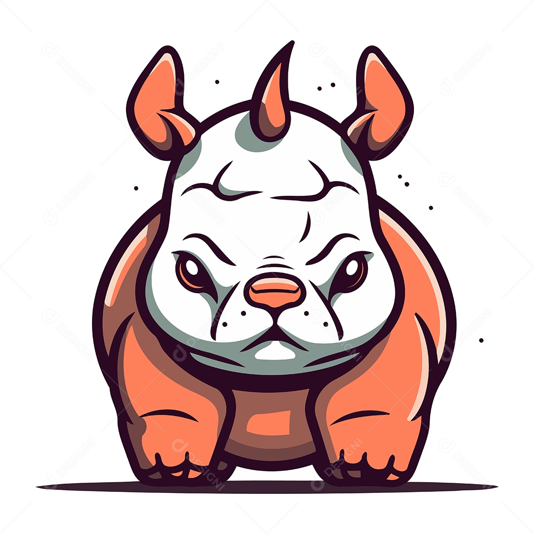 Desenho Animado de Animal Ilustração Vetor EPS