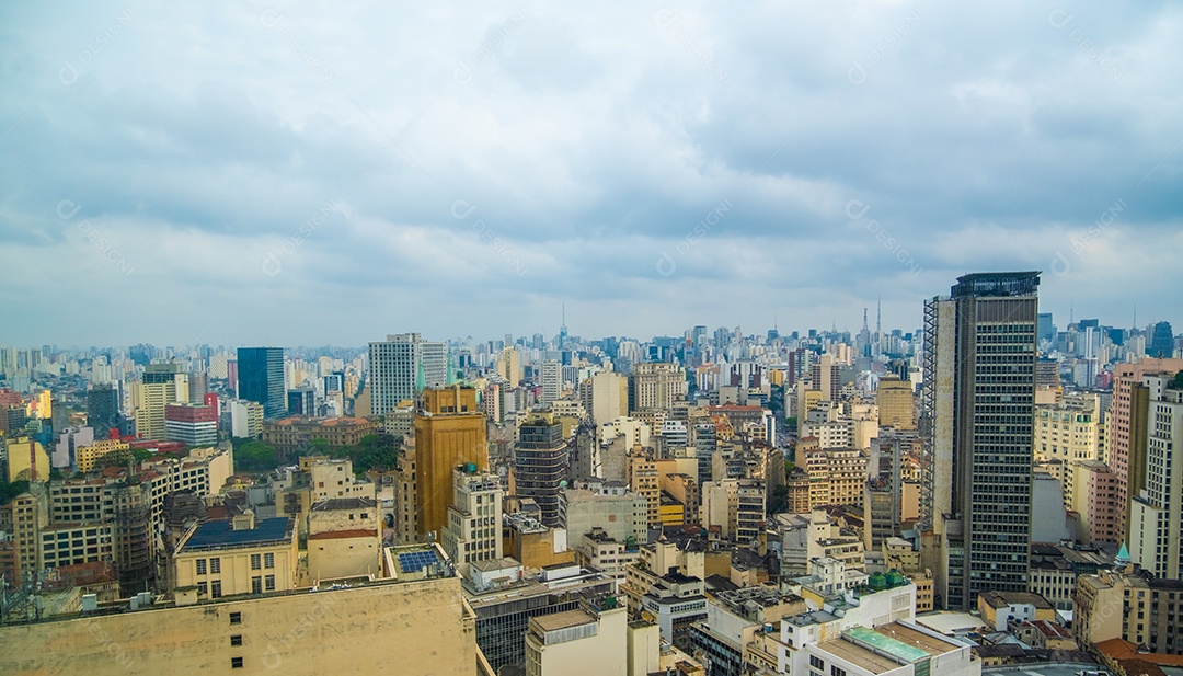 Prédios no centro de São Paulo