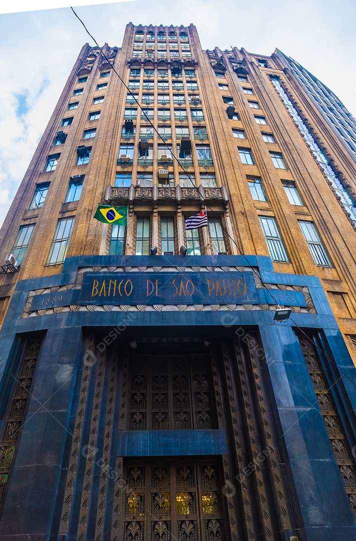 Edifício do Banco monumento tombado no centro de São Paulo