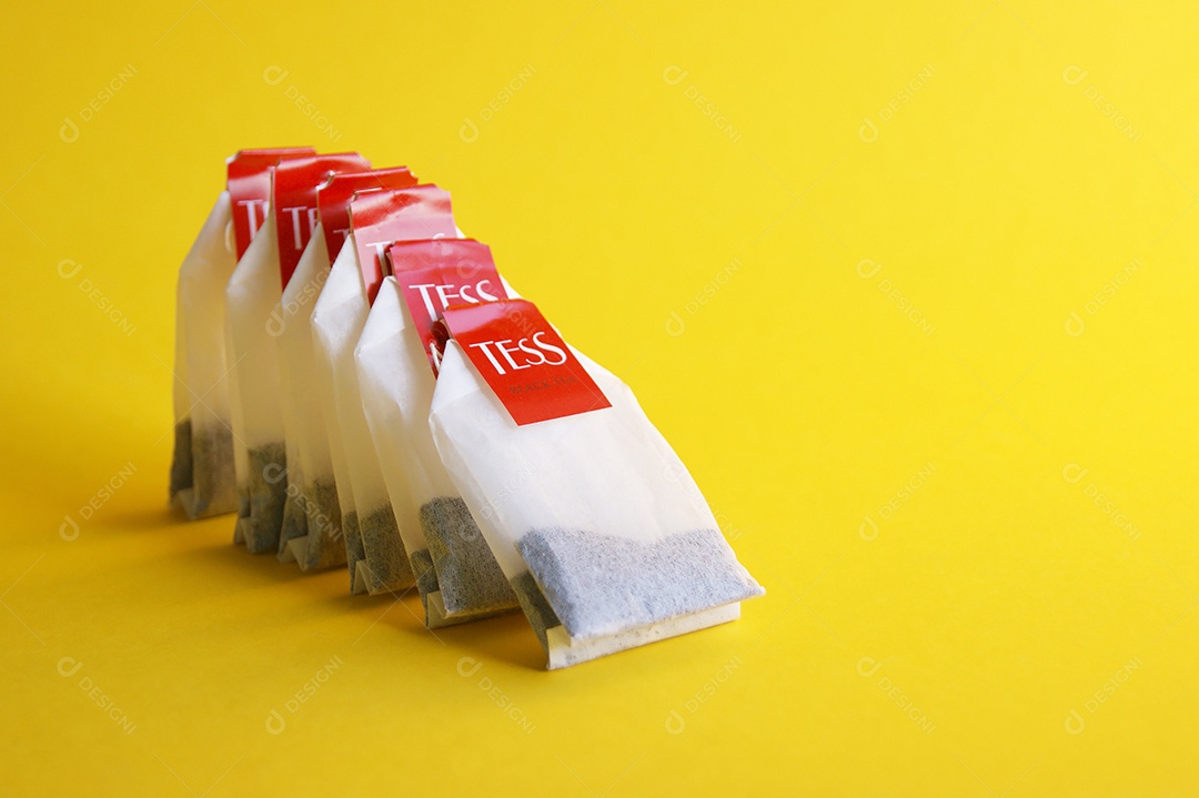 Saquinhos de chá do prazer