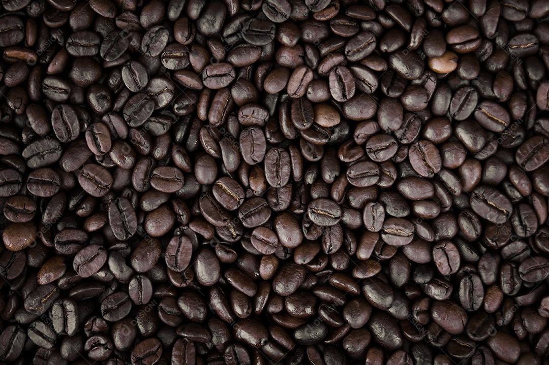 Café misturado e torrados