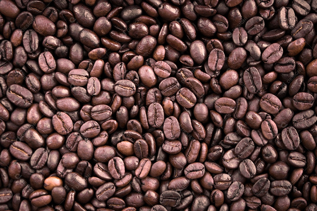 Café misturado e torrados