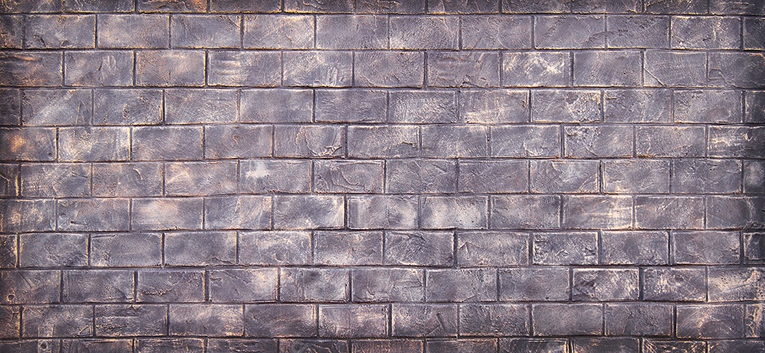 Parede com tijolos velhos