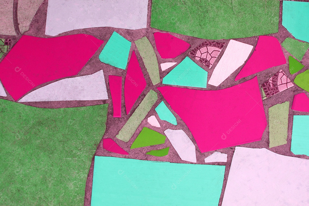 Idéia moderna de design de piso de banheiro ou cozinha