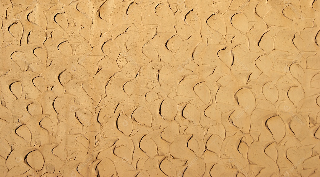 Paredes de gesso de argila coral marfim