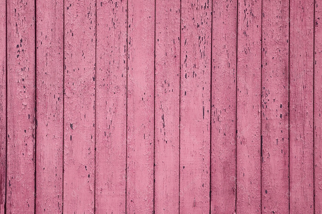 Parede de tábua rosa