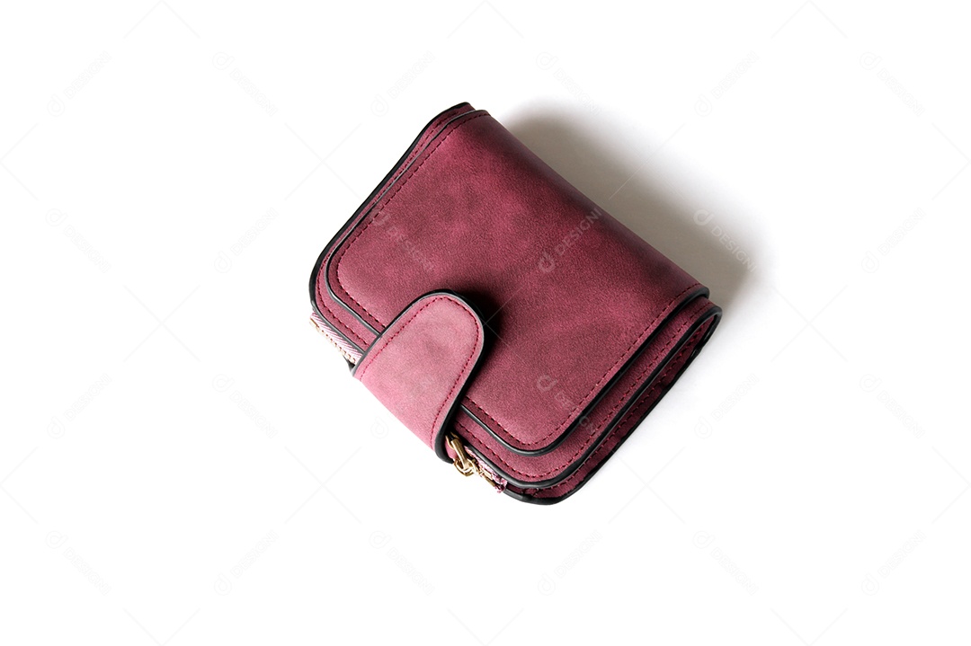 Carteira roxa feminina