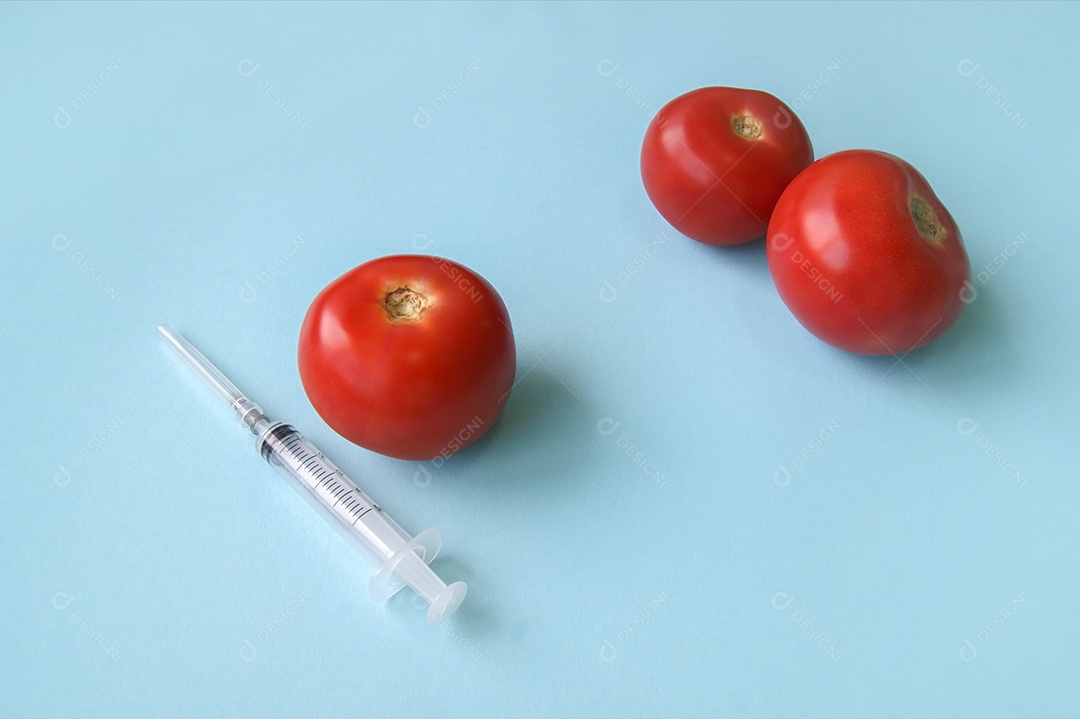 Tomate seringa para experimento de alimentos