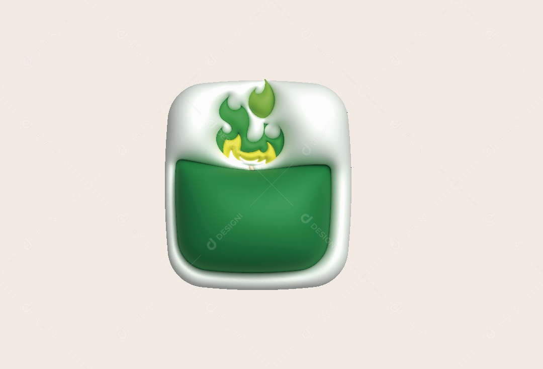 Velas Ilustração 3D Vetor EPS