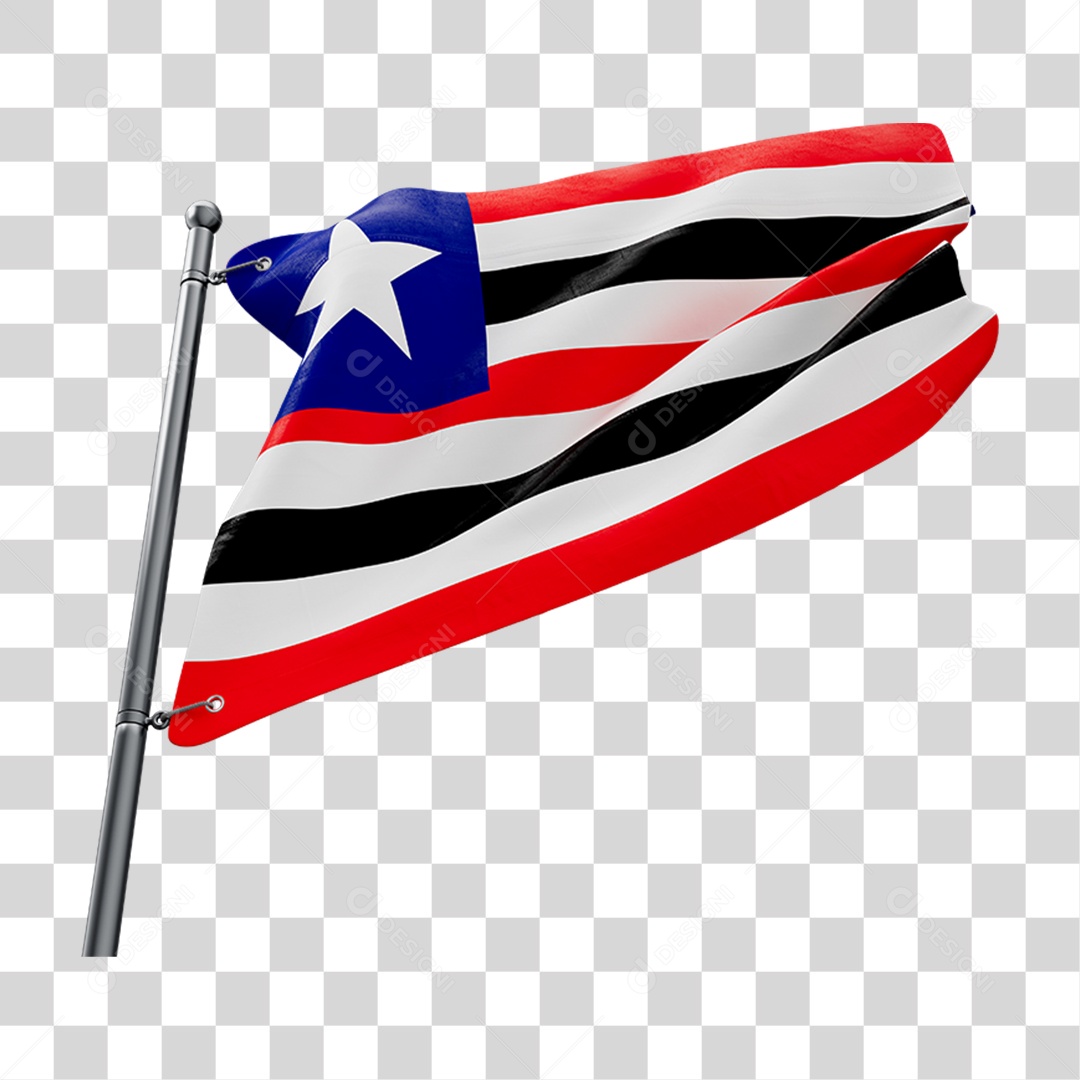 Bandeira do Estado de Maranhão PNG Transparente