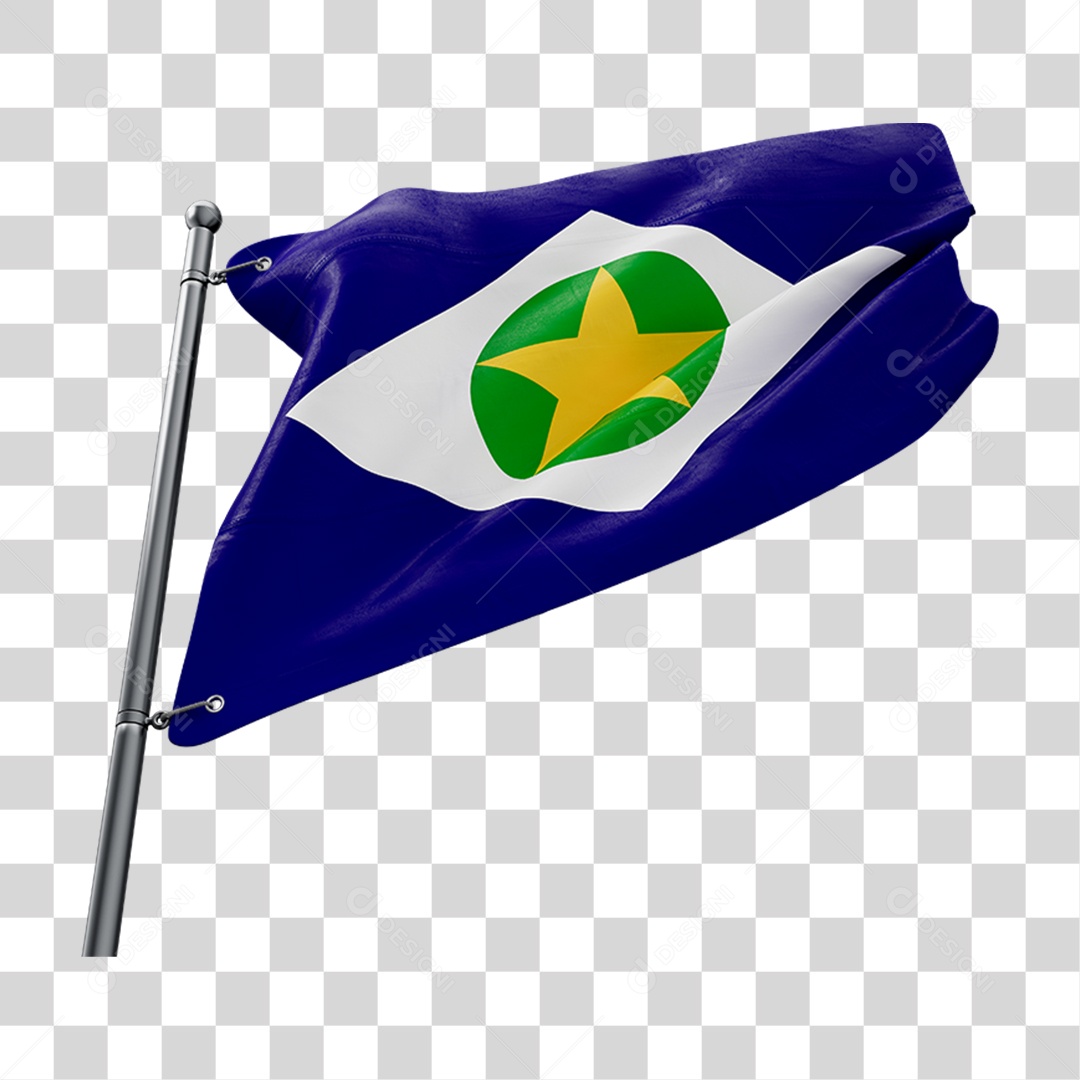 Bandeira do Estado de Mato Grosso PNG Transparente