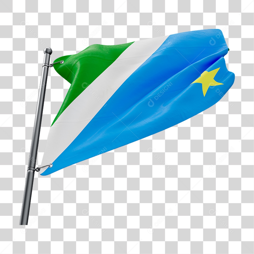 Bandeira do Estado de Mato Grosso do Sul PNG Transparente