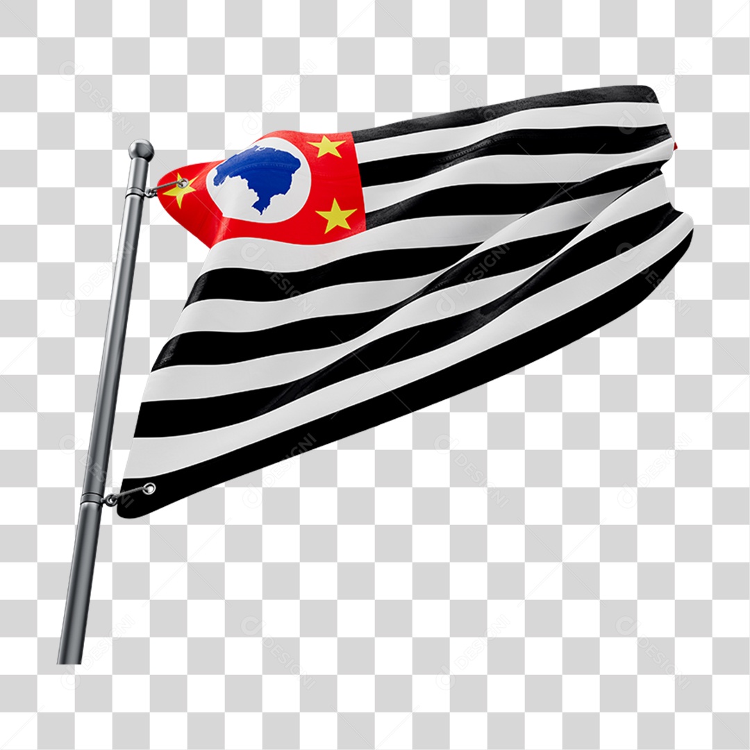 Bandeira do Estado de São Paulo PNG Transparente