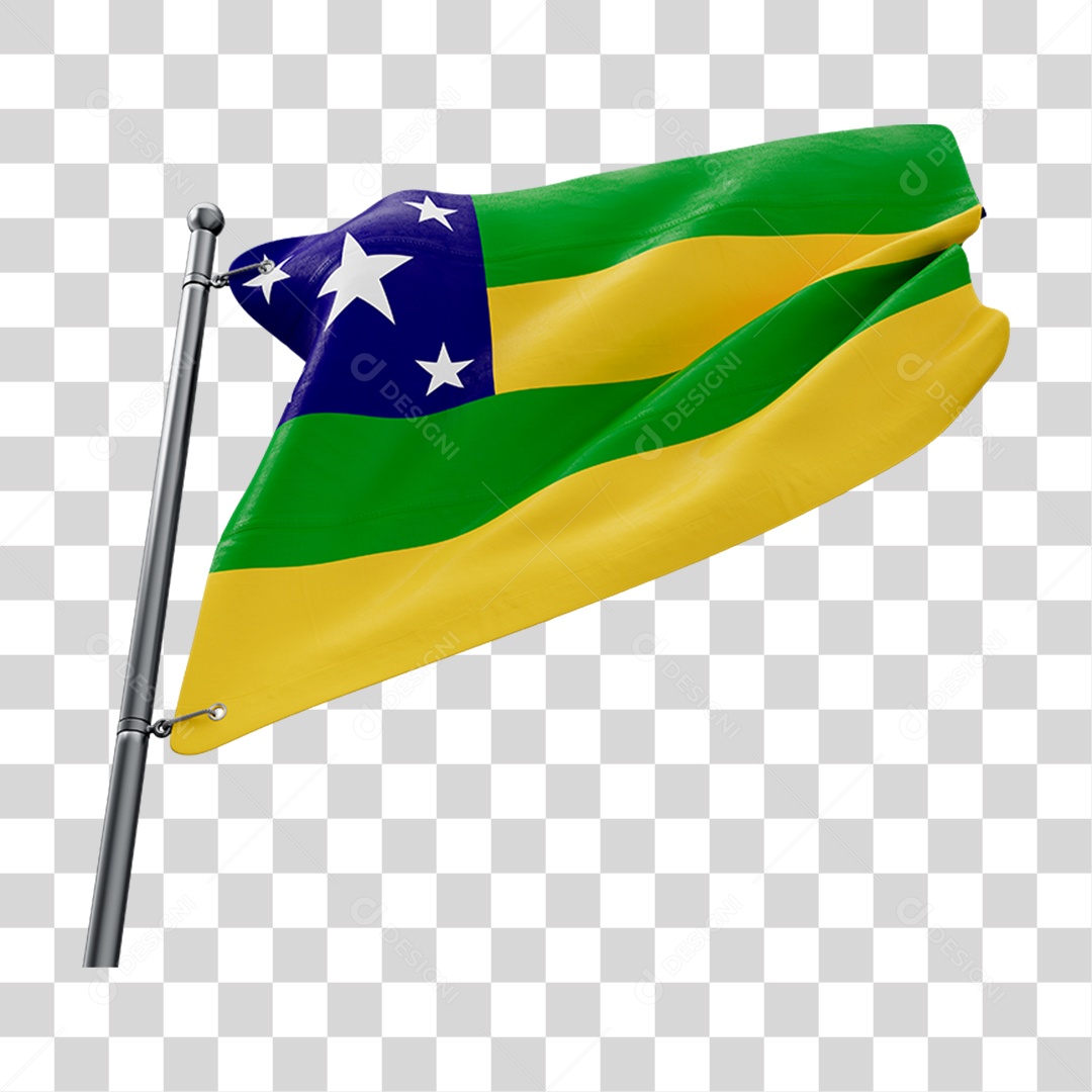 Bandeira do Estado de Sergipe PNG Transparente