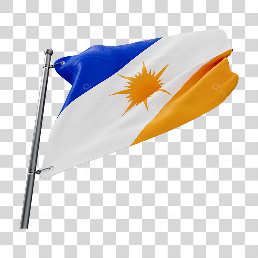 Bandeira do Estado do Tocatins PNG Transparente