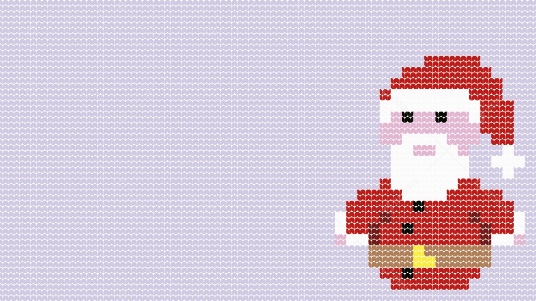 Tricô de Papai Noel Ilustração Vetor EPS