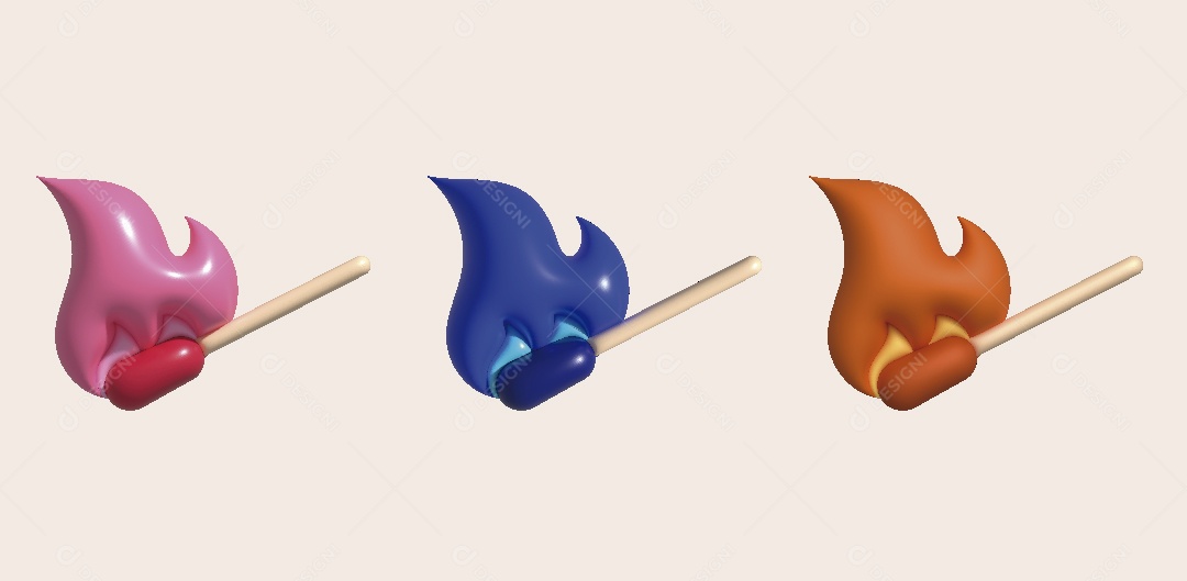 Fósforo Ilustração 3D Vetor EPS