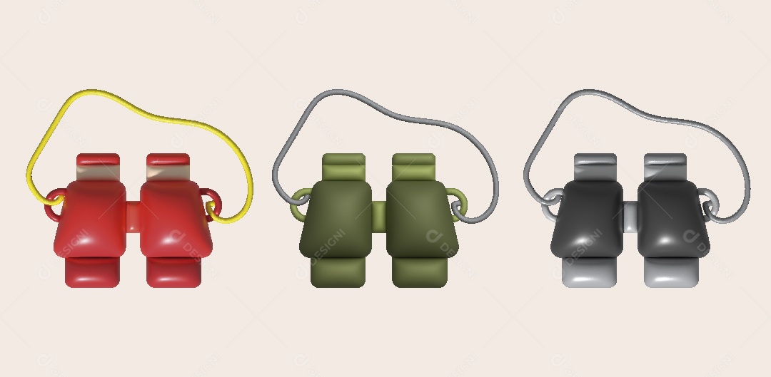 Binóculo Ilustração Vetor EPS