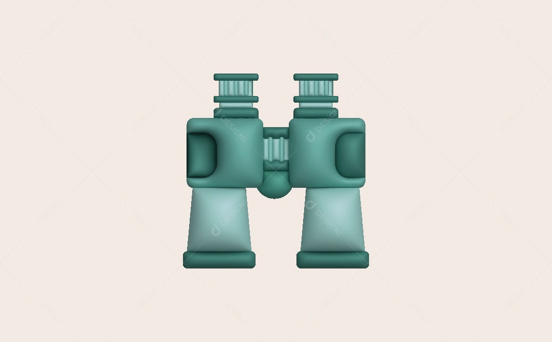 Binóculo Ilustração Vetor EPS